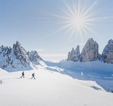 Godersi l'inverno in montagna