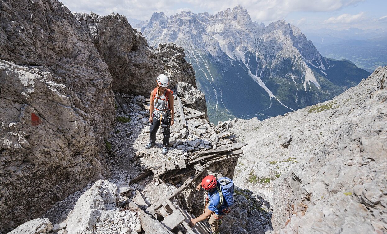Klettersteig Rotwand | © TV Sexten - Harald Wisthaler, Sexten Klettersteig Rotwand | © TV Sexten - Harald Wisthaler, Sexten