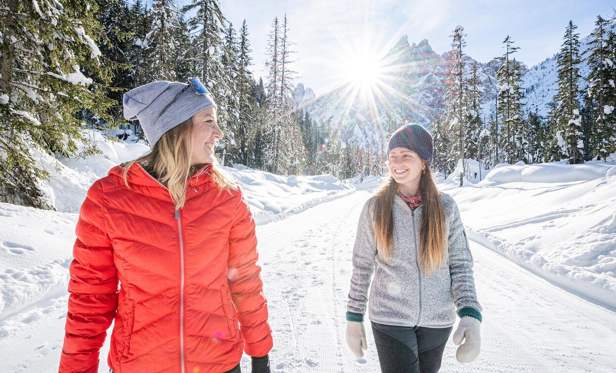 Winterwanderung: Moos - Nemesalm | © Harald Wisthaler, Sexten Winterwanderung: Moos - Nemesalm | © Harald Wisthaler, Sexten