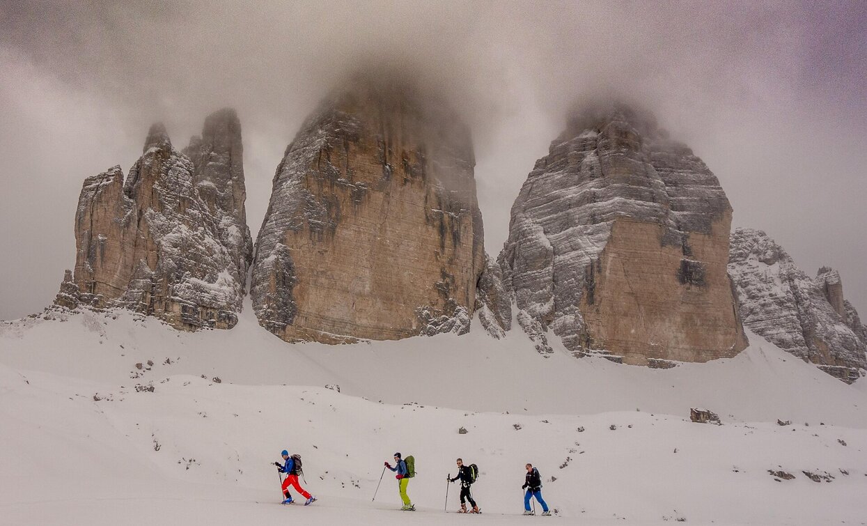 Skitour Drei Zinnen | © Alpinschule Sexten Drei Zinnen, Sexten Skitour Drei Zinnen | © Alpinschule Sexten Drei Zinnen, Sexten