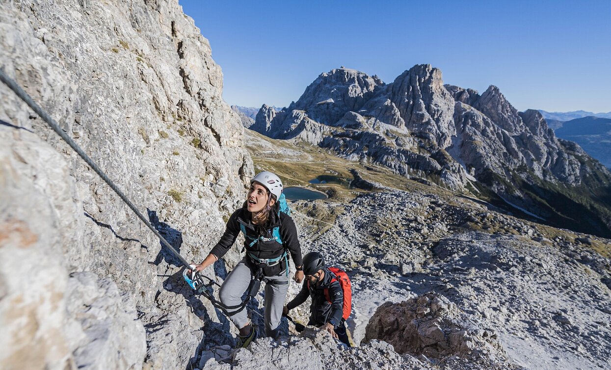 Klettersteig Paternkofel | © 3 Zinnen Dolomites - Harald Wisthaler, Sexten Klettersteig Paternkofel | © 3 Zinnen Dolomites - Harald Wisthaler, Sexten