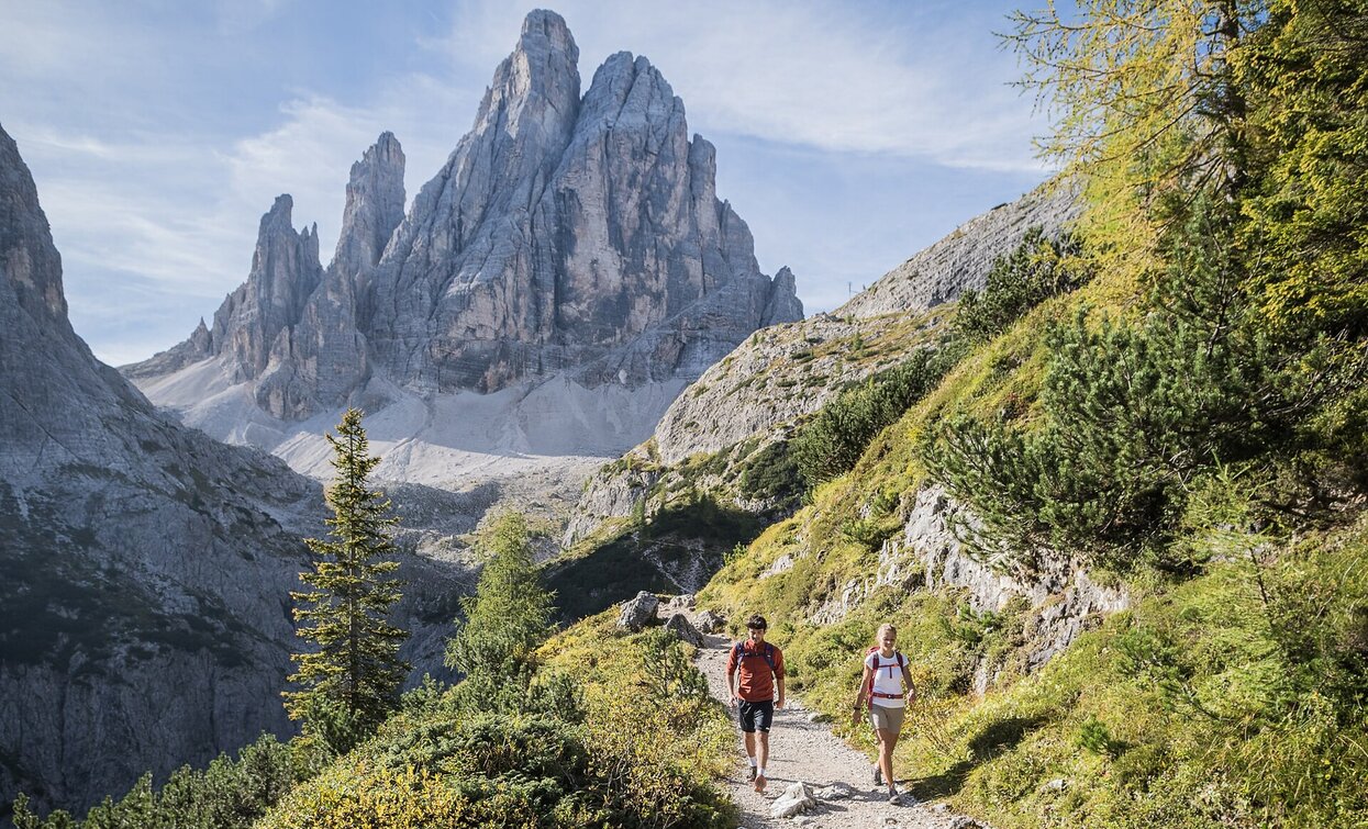 Abstieg von der Zsigmondyhütte | © Sexten Abstieg von der Zsigmondyhütte | © Sexten